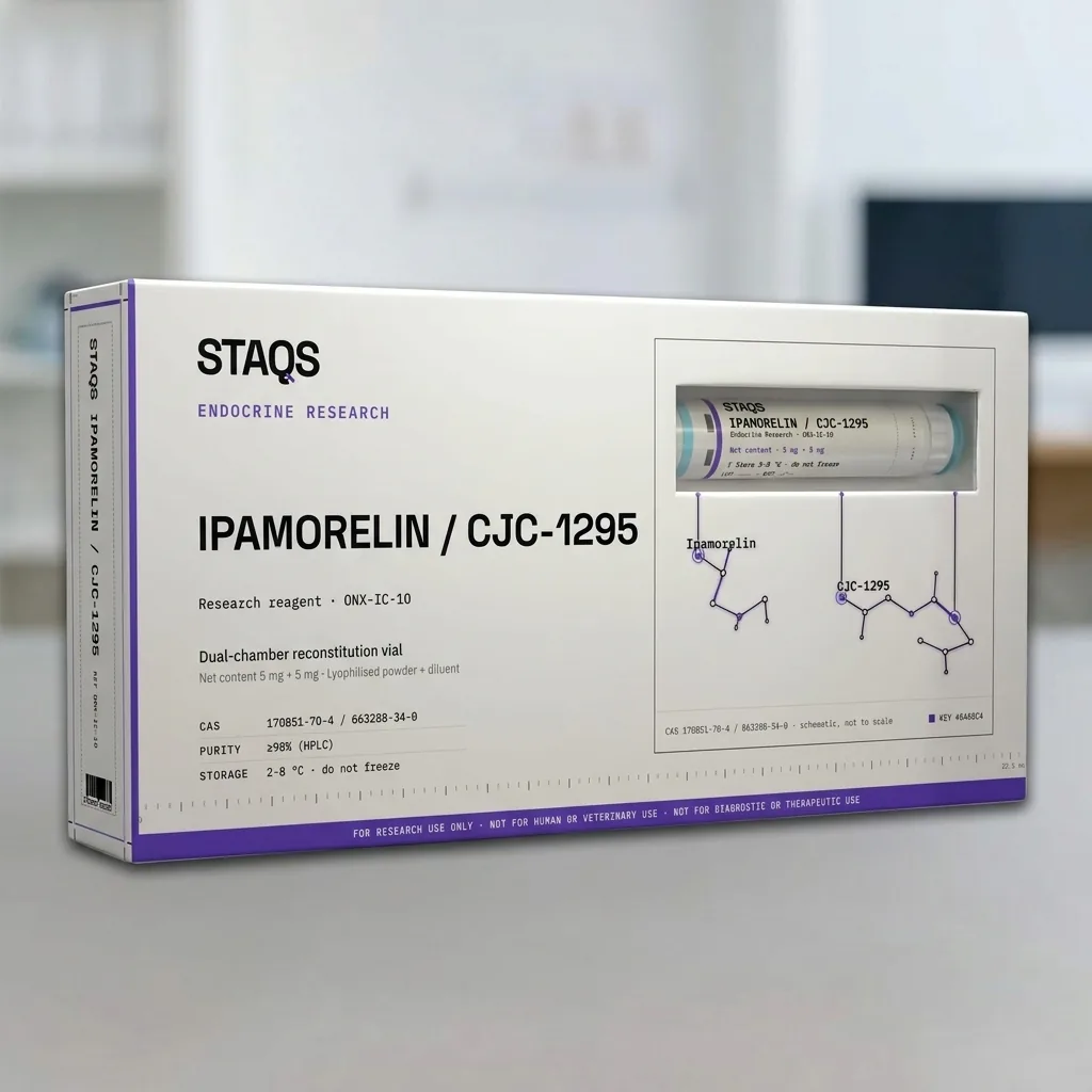 Ipamorelin / CJC-1295 research reagent carton