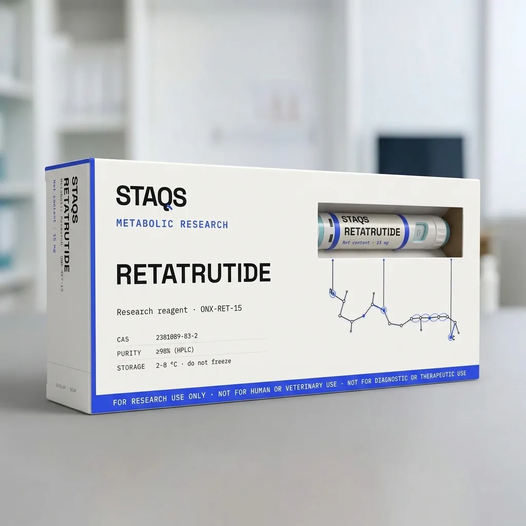 Retatrutide research reagent carton